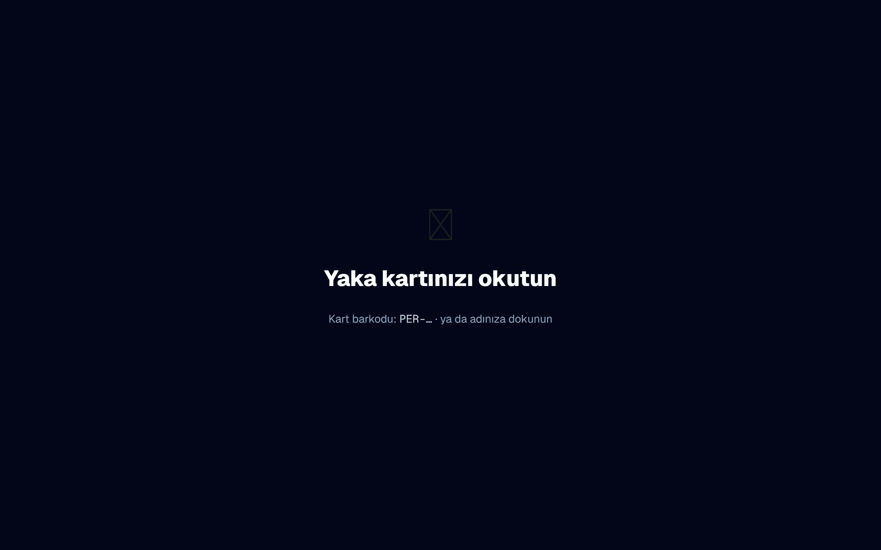 Saha Ekranı ekranı